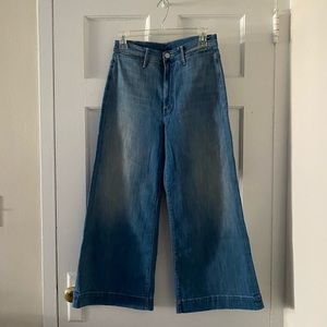 MOTHER denim SWOONER ROLLER CROP